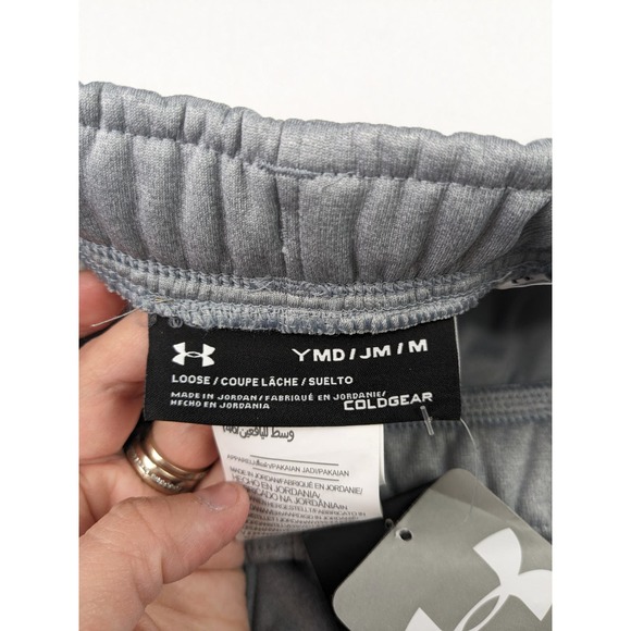 Under Armour Gray/Purple Sweatpants - Picture 4 of 5